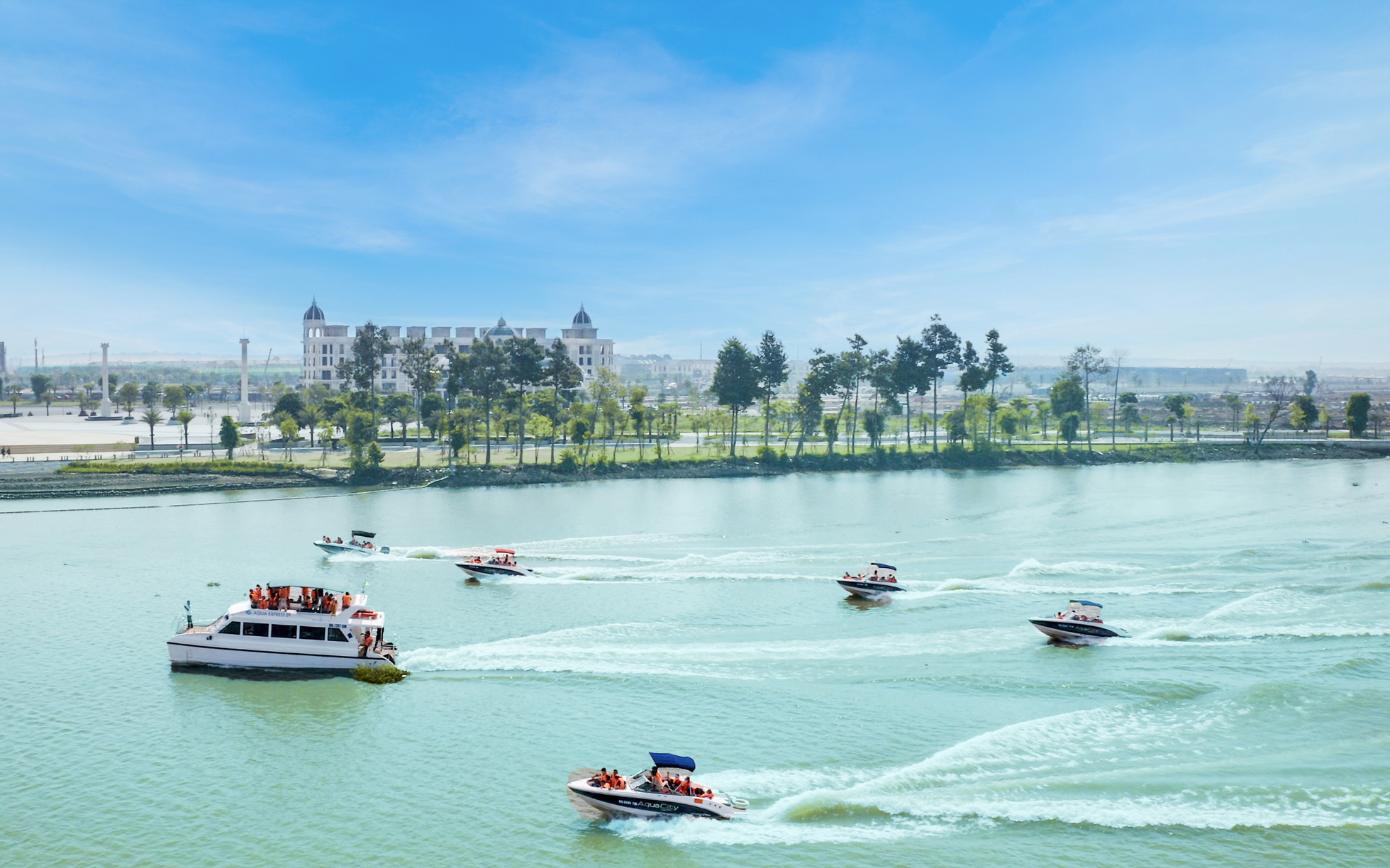 Aqua City tăng sức hút với tour trải nghiệm đường sông