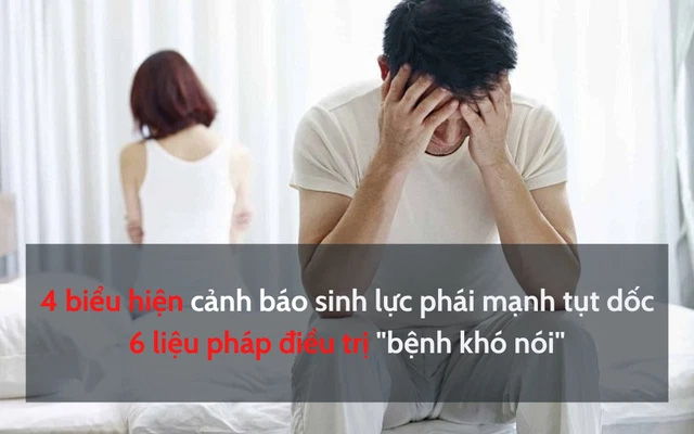 Đàn ông có 4 dấu hiệu này chứng tỏ sinh lực đang “tụt dốc”, tuân theo “6 liệu pháp điều trị” để tìm lại phong độ như xưa