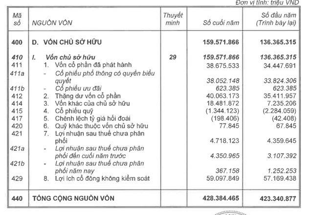 Lợi nhuận sau thuế chưa phân phối của VinGroup tăng 821 tỷ đồng sau kiểm toán - Ảnh 1.