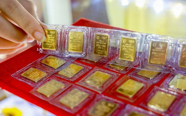 Giá vàng trong nước giảm mạnh nửa triệu đồng/lượng