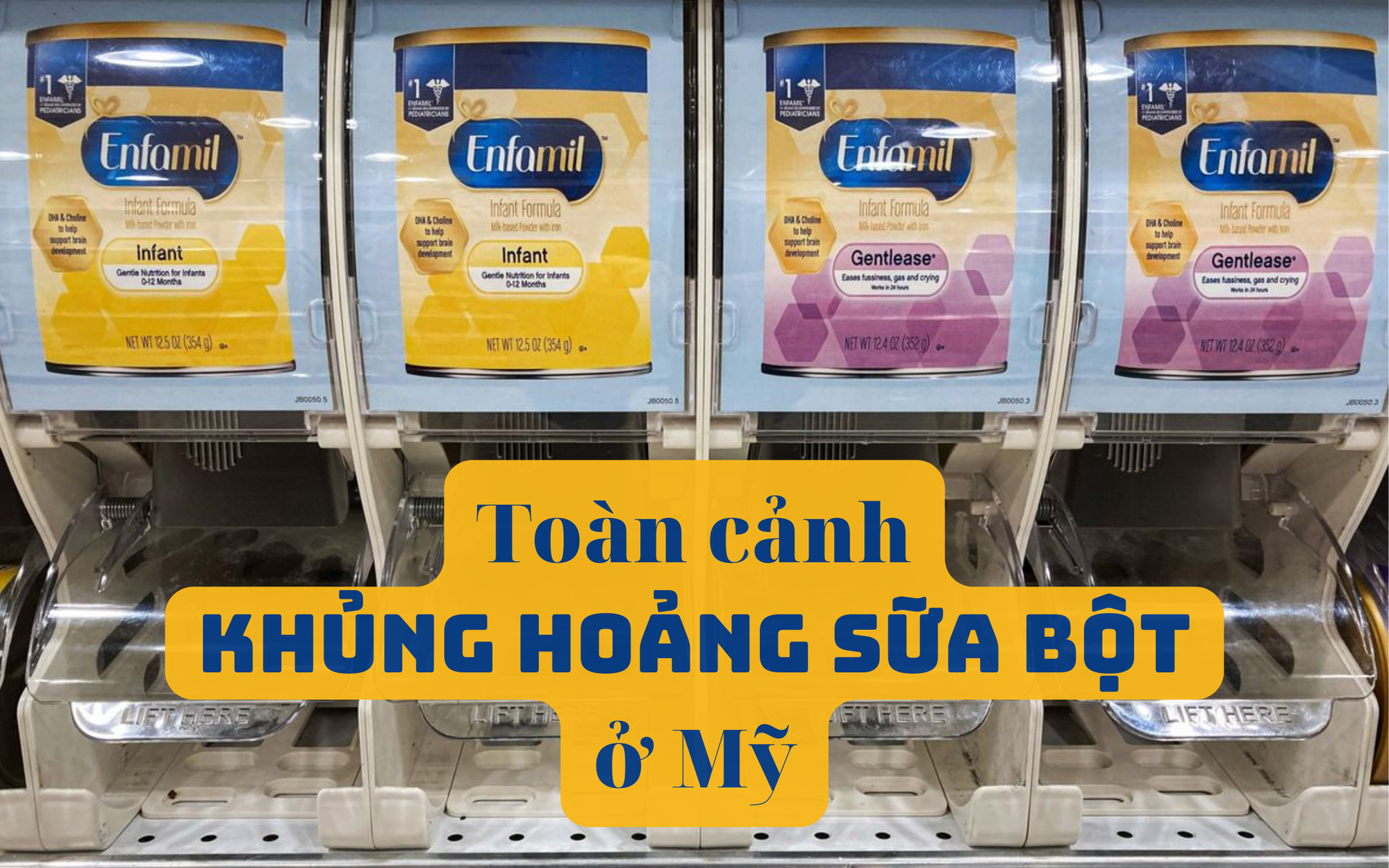 Toàn cảnh khủng hoảng sữa bột khó tin ở Mỹ: Điều gì khiến quốc gia giàu nhất thế giới thiếu thức ăn cho trẻ sơ sinh?