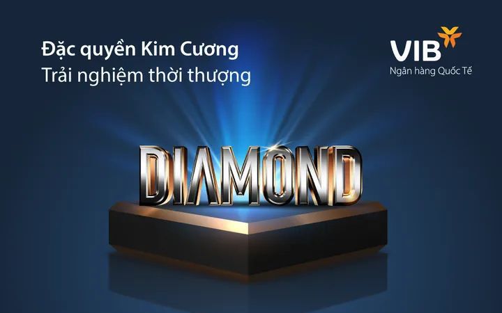 Nhận voucher mua kim cương khi gửi tiền tại VIB