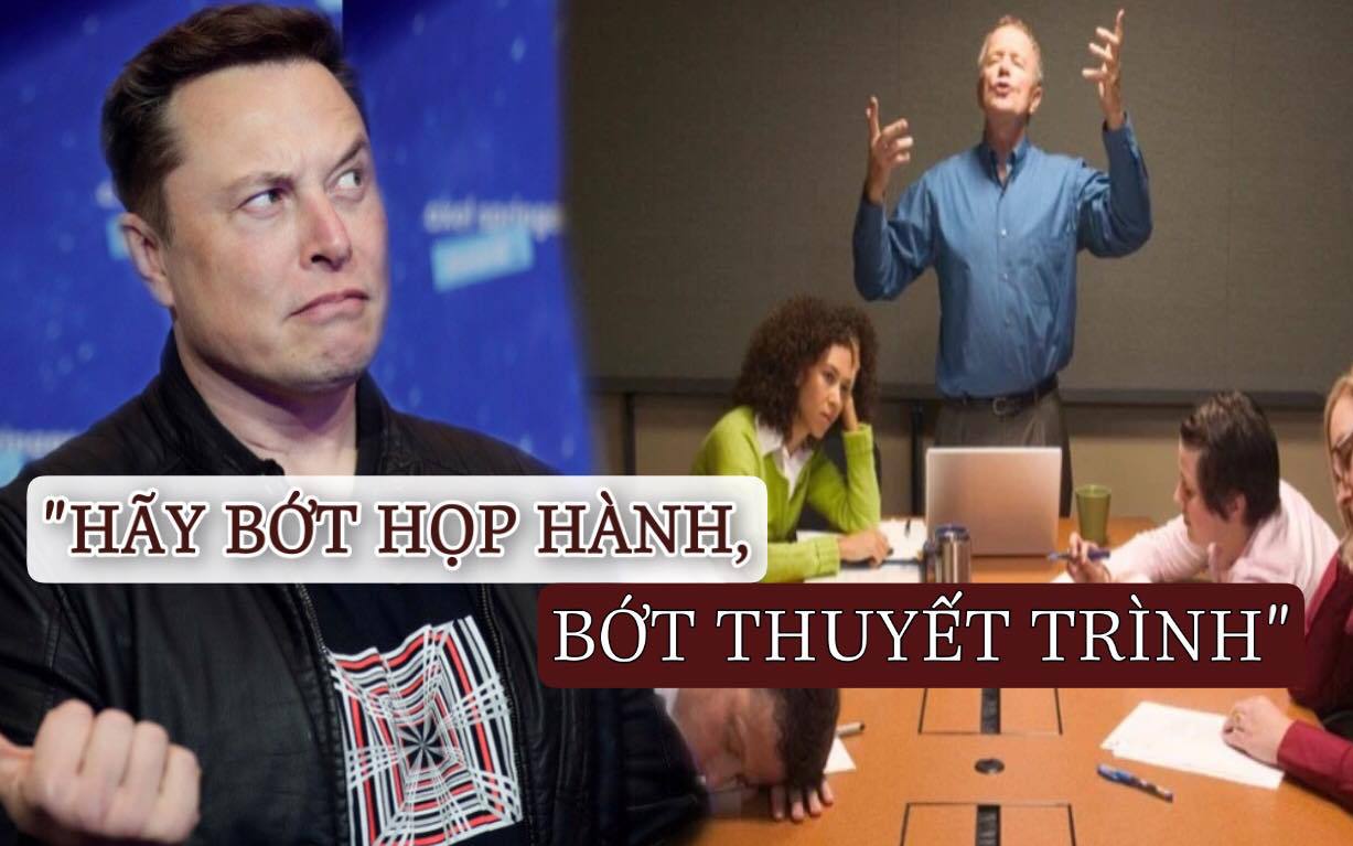 Tỷ phú Elon Musk tiết lộ bí quyết lãnh đạo cho các CEO: Bớt họp hành, bớt thuyết trình và hãy tập trung vào điều này