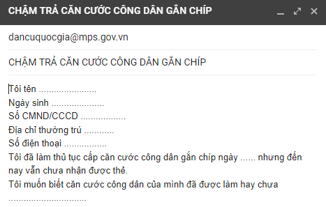 Làm thế nào để biết CCCD gắn chip đã làm xong hay chưa? - Ảnh 1.
