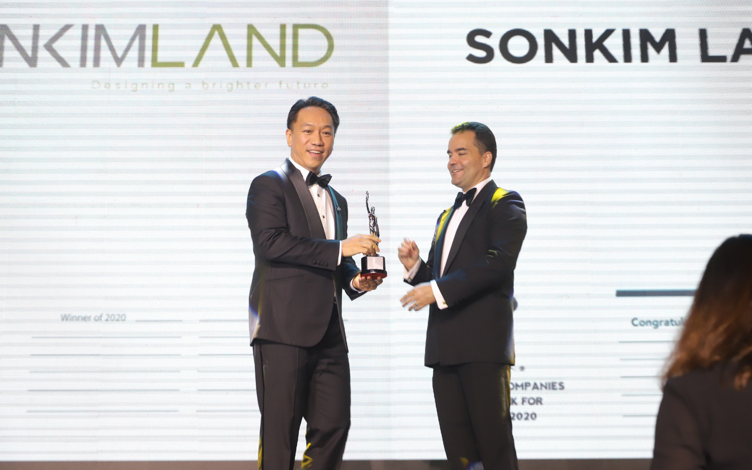SonKim Land đạt giải thưởng Top “Môi trường làm việc tốt nhất Châu Á 2020”