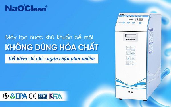 Hơn 7000 bệnh viện, cơ sở y tế, trường học, cơ quan chính phủ tại Hàn Quốc sử dụng máy tạo nước khử  khuẩn NaOClean