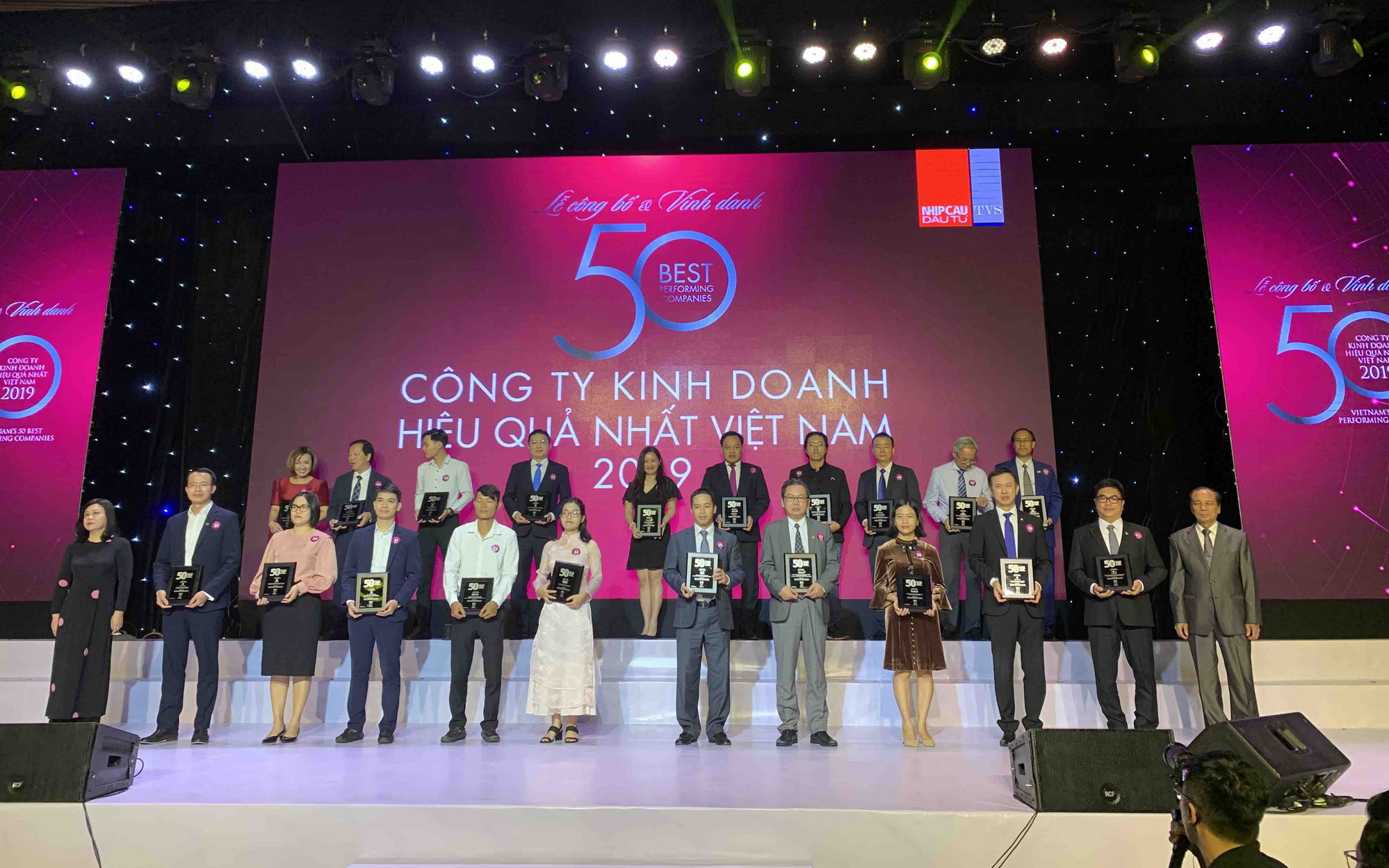 Nam Long (Hose: NLG) đạt “Top 50 Công ty kinh doanh hiệu quả nhất Việt Nam 2020”