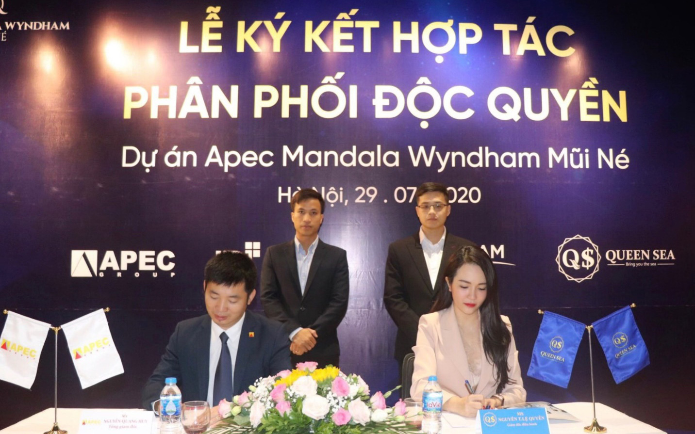 Apec Group ký kết phân phối độc quyền dự án tại Mũi Né với Queen Sea