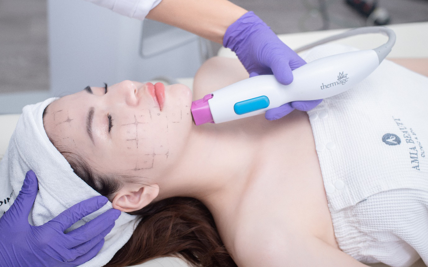 Công nghệ trẻ hóa xóa nhăn hàng đầu Hoa Kỳ Thermage FLX tại Amia Beauty Center