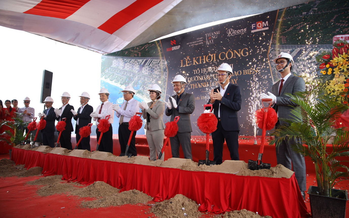 Nam Group khởi công tổ hợp đô thị nghỉ dưỡng và thể thao biển chuẩn 5 sao quốc tế tại Bình Thuận