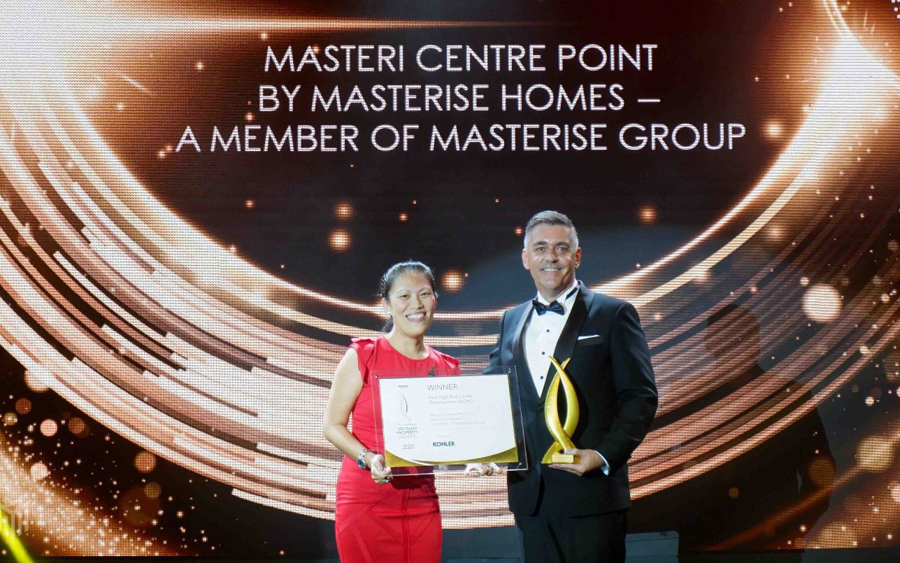 Masteri Centre Point ghi dấu thắng lợi tại Lễ trao giải Propertyguru Vietnam Property Awards 2020