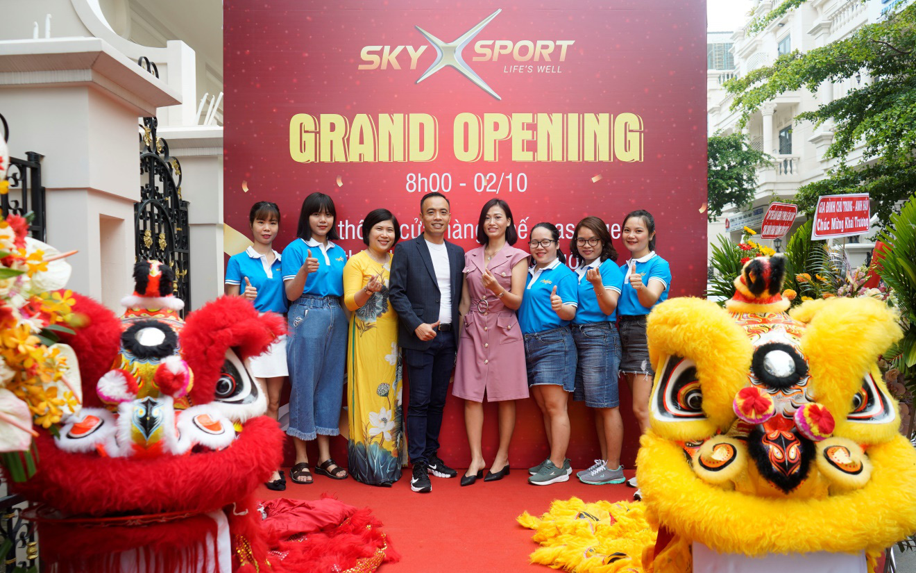 SkyX Sport khai trương ra mắt thương hiệu với ưu đãi cực lớn