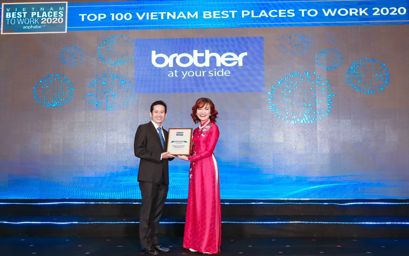 Brother International Việt Nam trở thành top 100 doanh nghiệp có môi trường làm việc tốt nhất Việt Nam