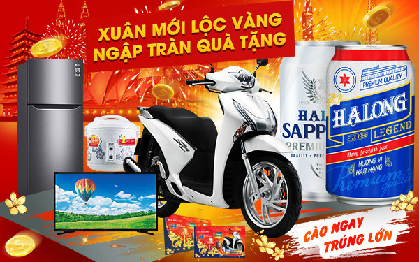 [TẾT 2021] Xuân mới lộc vàng – ngập tràn quà tặng cùng Bia Hạ Long