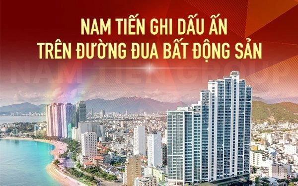 Bằng lối đi khác biệt, Nam Tiến ghi dấu ấn trên đường đua Bất động sản