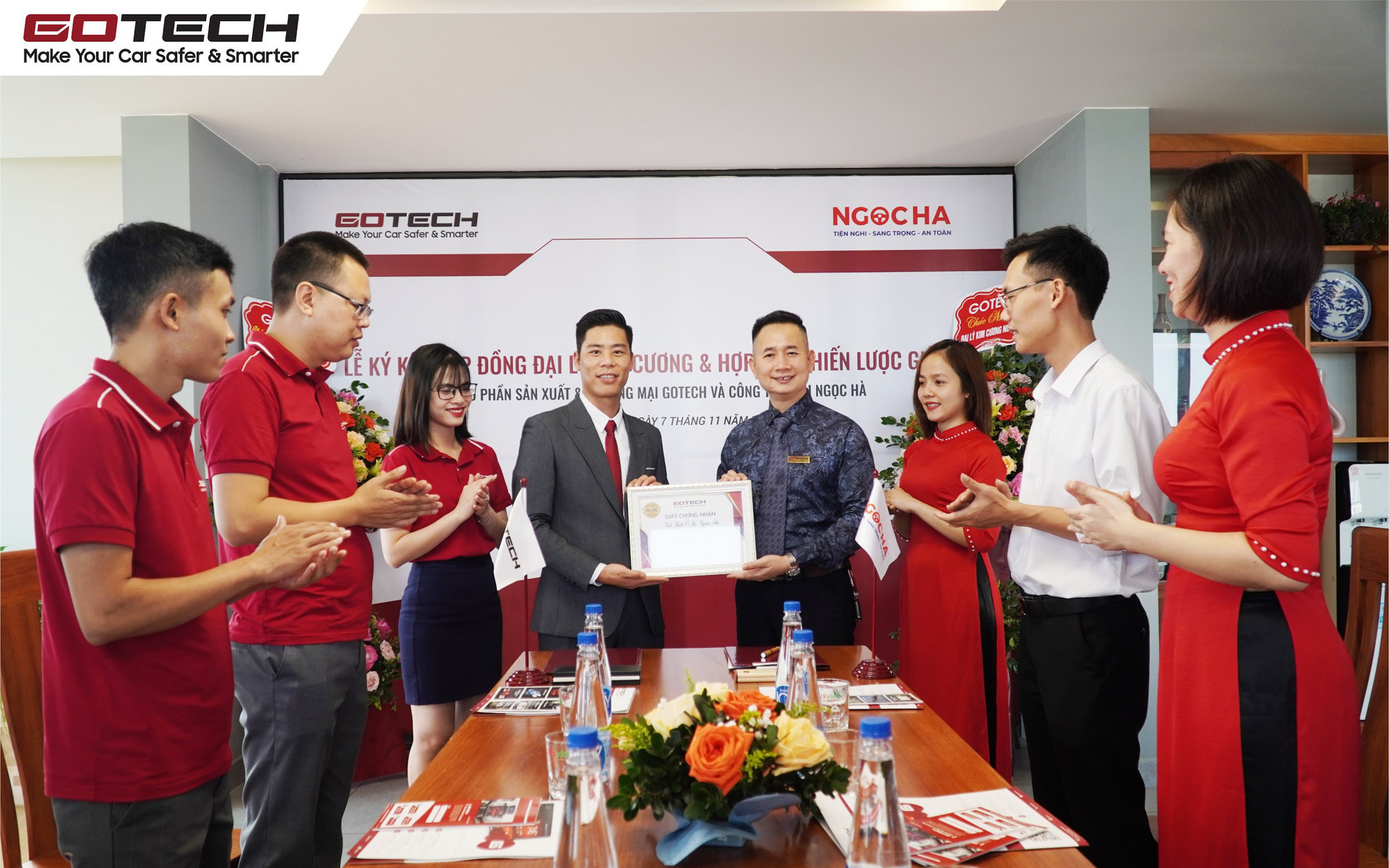 Thương hiệu GOTECH cùng ông trùm về nội thất ô tô tại miền Trung bắt tay hợp tác chiến lược