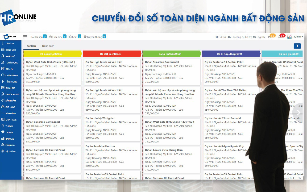 Giải pháp nào để quản lý nhân sự ngành bất động sản?