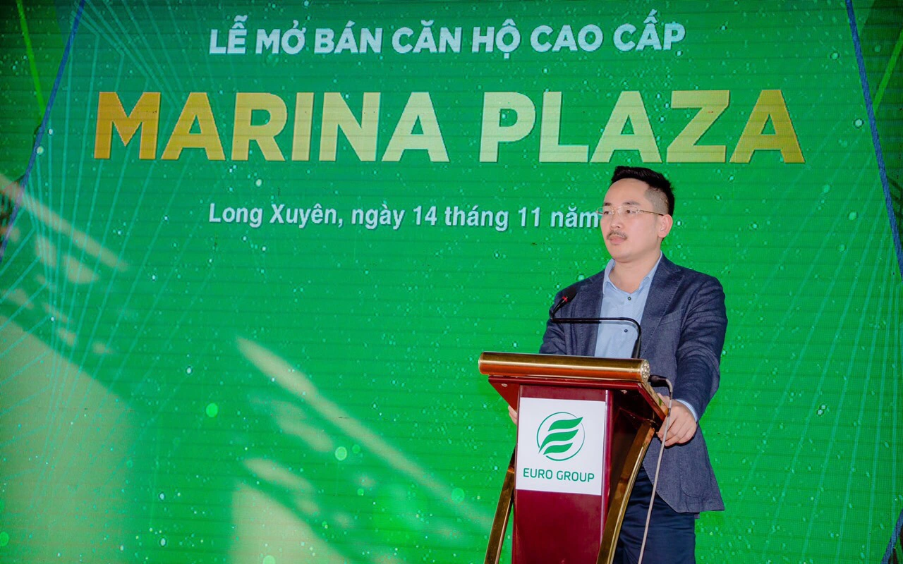 Euro Group: Mở bán căn hộ cao cấp Marina Plaza Long Xuyên miền Tây