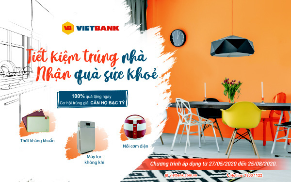 Tiết kiệm trúng nhà – Nhận quà sức khỏe