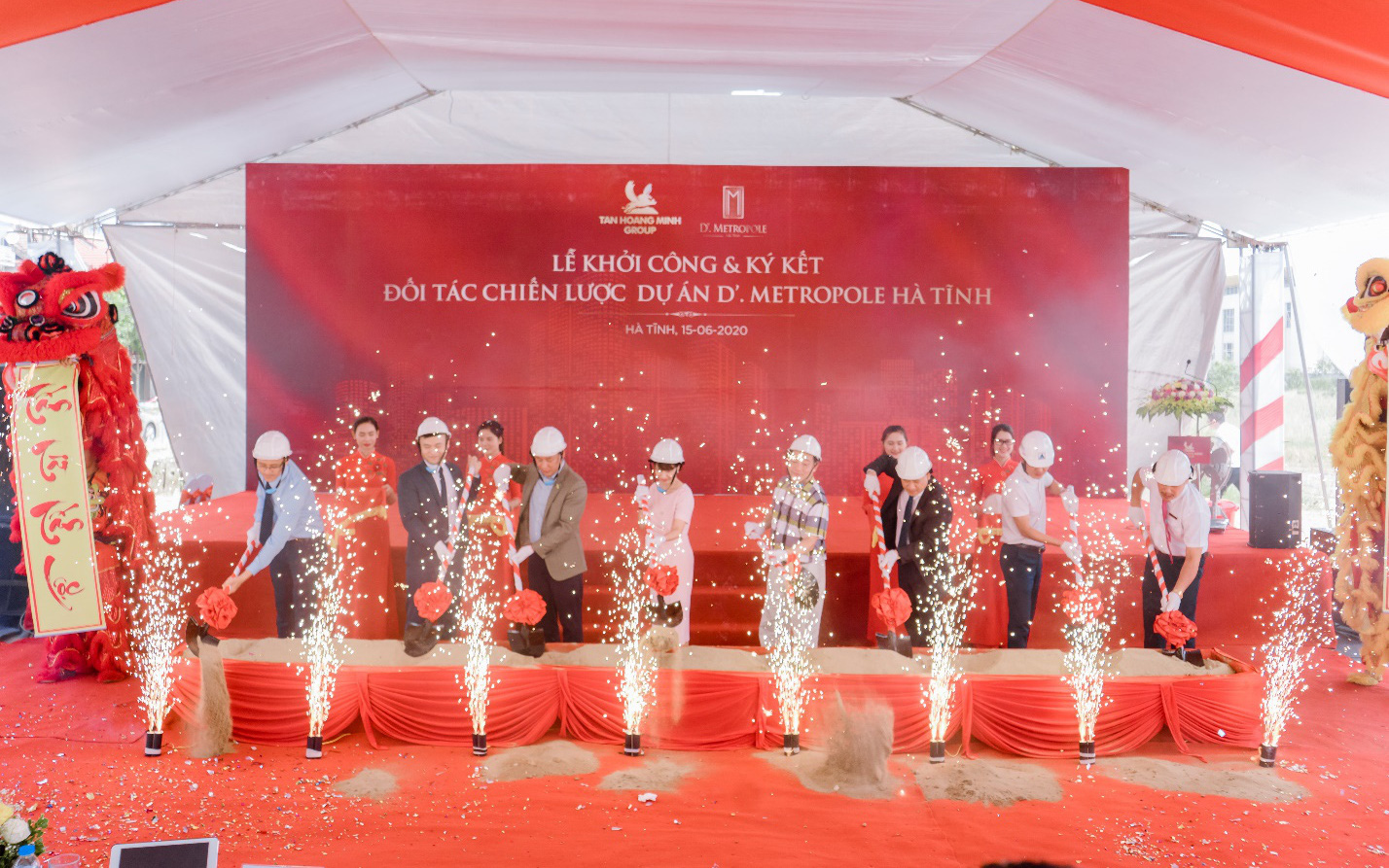 D’. Metropole Hà Tĩnh góp phần làm thay đổi diện mạo của thành phố Hà Tĩnh
