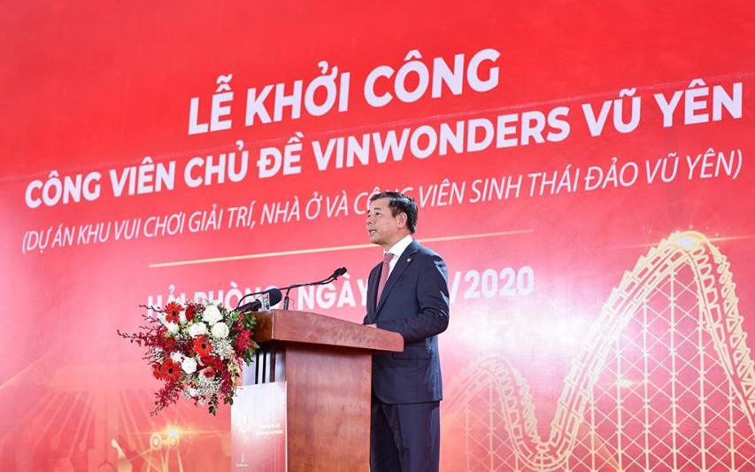 Vingroup khởi công dự án công viên chủ đề lớn bậc nhất tại Việt Nam