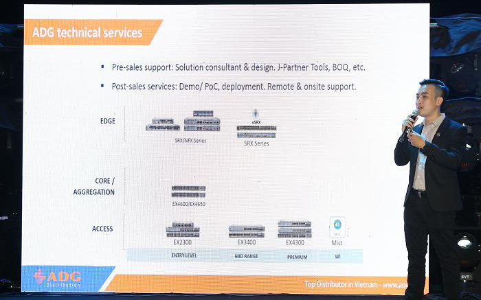 Juniper Networks trao chứng nhận “PSS - Đối tác Hỗ Trợ Dịch Vụ” cho nhà phân phối ADG