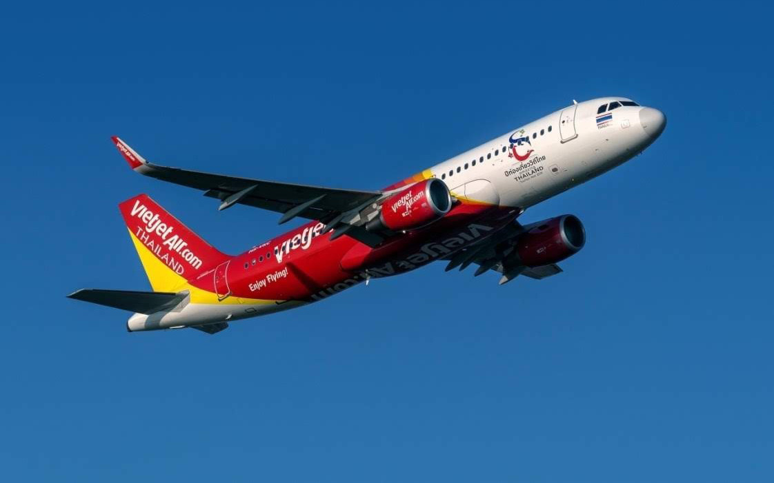 Vietjet Thái Lan đứng thứ 2 về thị phần 2020