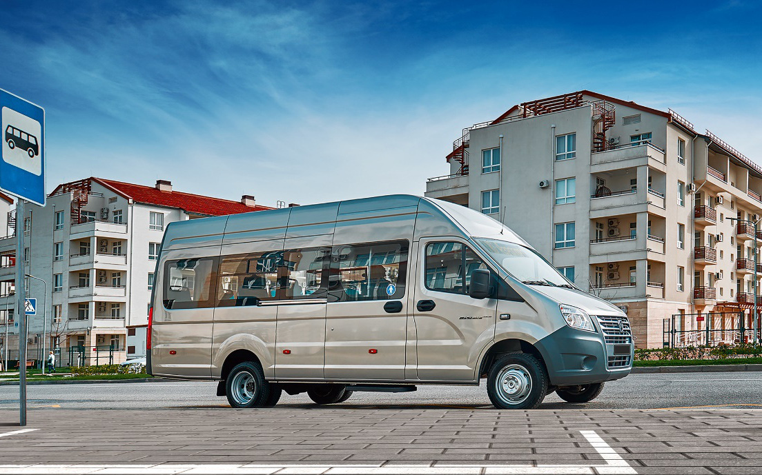 GAZelle NEXT 20 chỗ – Sản phẩm minibus 7M nhập khẩu nguyên chiếc từ Cộng Hòa Liên Bang Nga
