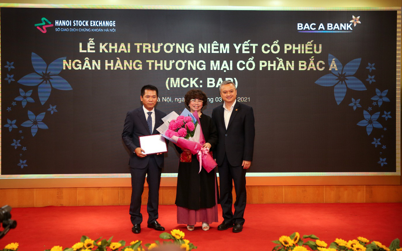 BAC A BANK chính thức niêm yết cổ phiếu trên sàn HNX