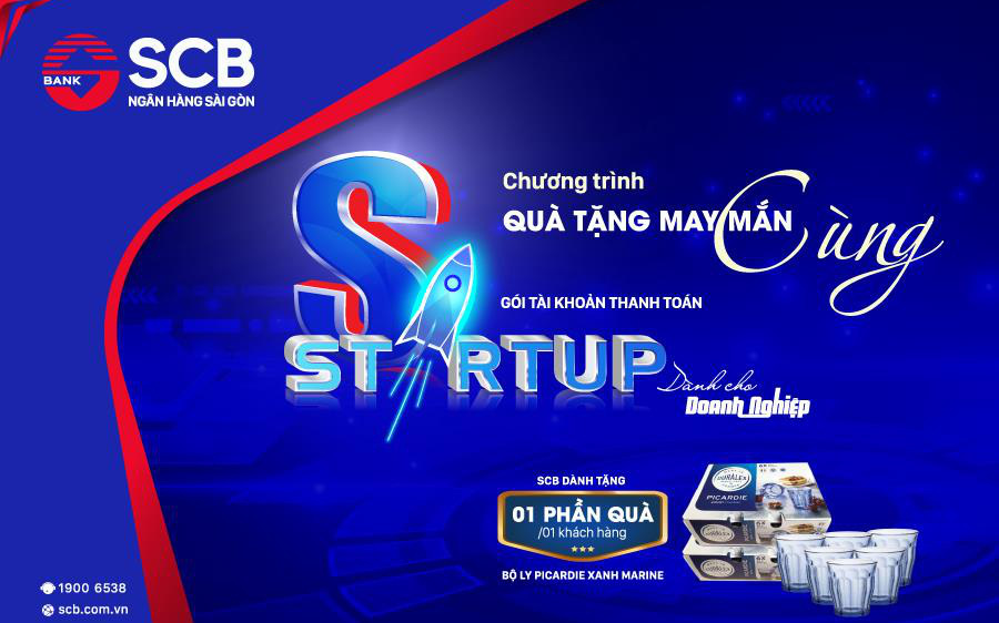 Doanh nghiệp tiết kiệm chi phí tối đa với gói tài khoản S-StartUp của SCB