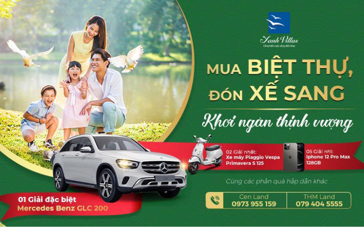 Xanh Villas tổ chức lễ bốc thăm trúng thưởng tri ân khách hàng