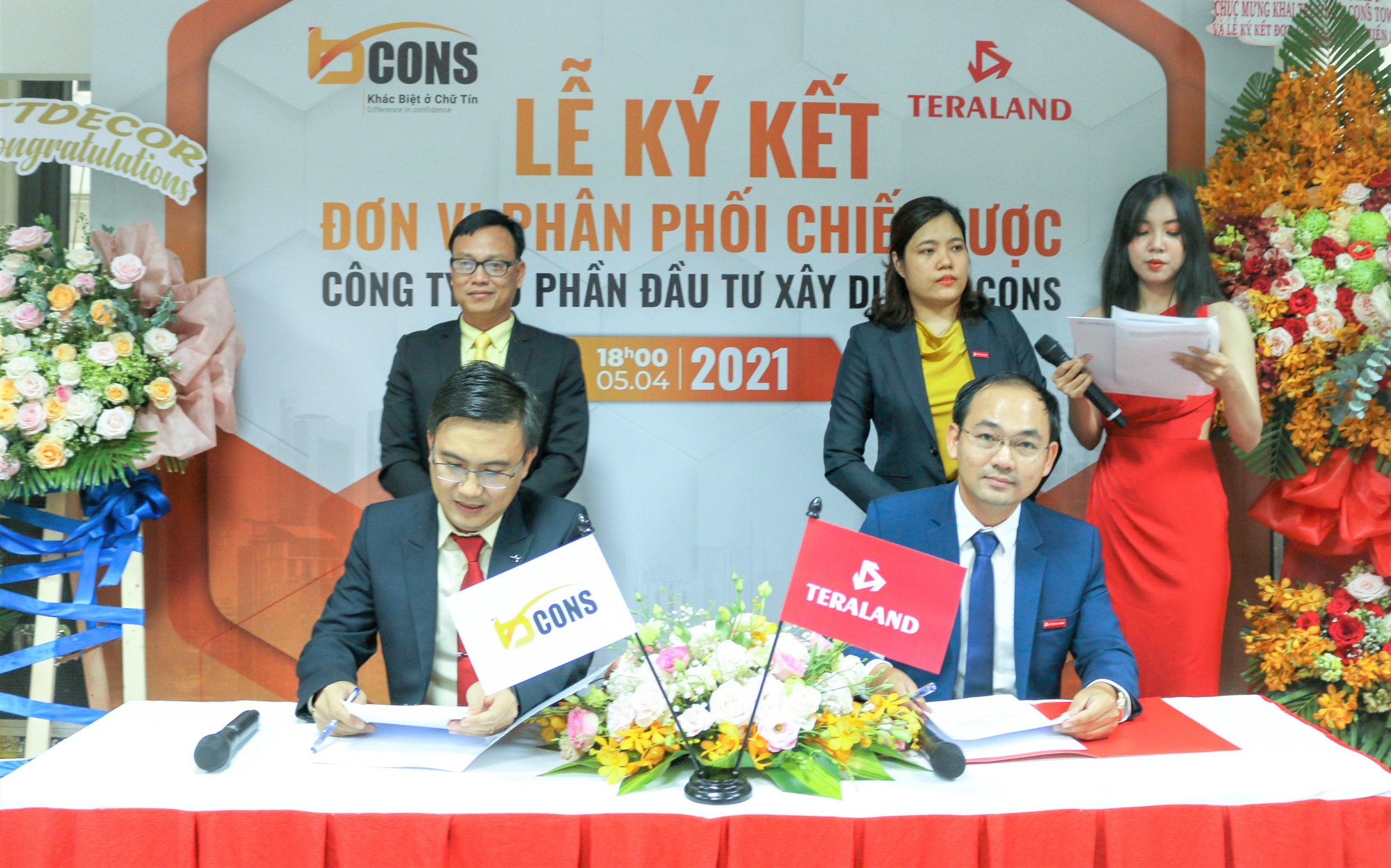 Teraland trở thành đơn vị phân phối chiến lược của Bcons