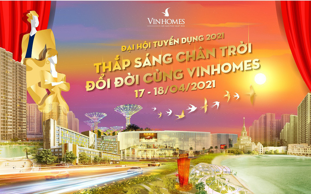 Vinhomes tổ chức đại hội tuyển dụng năm 2021