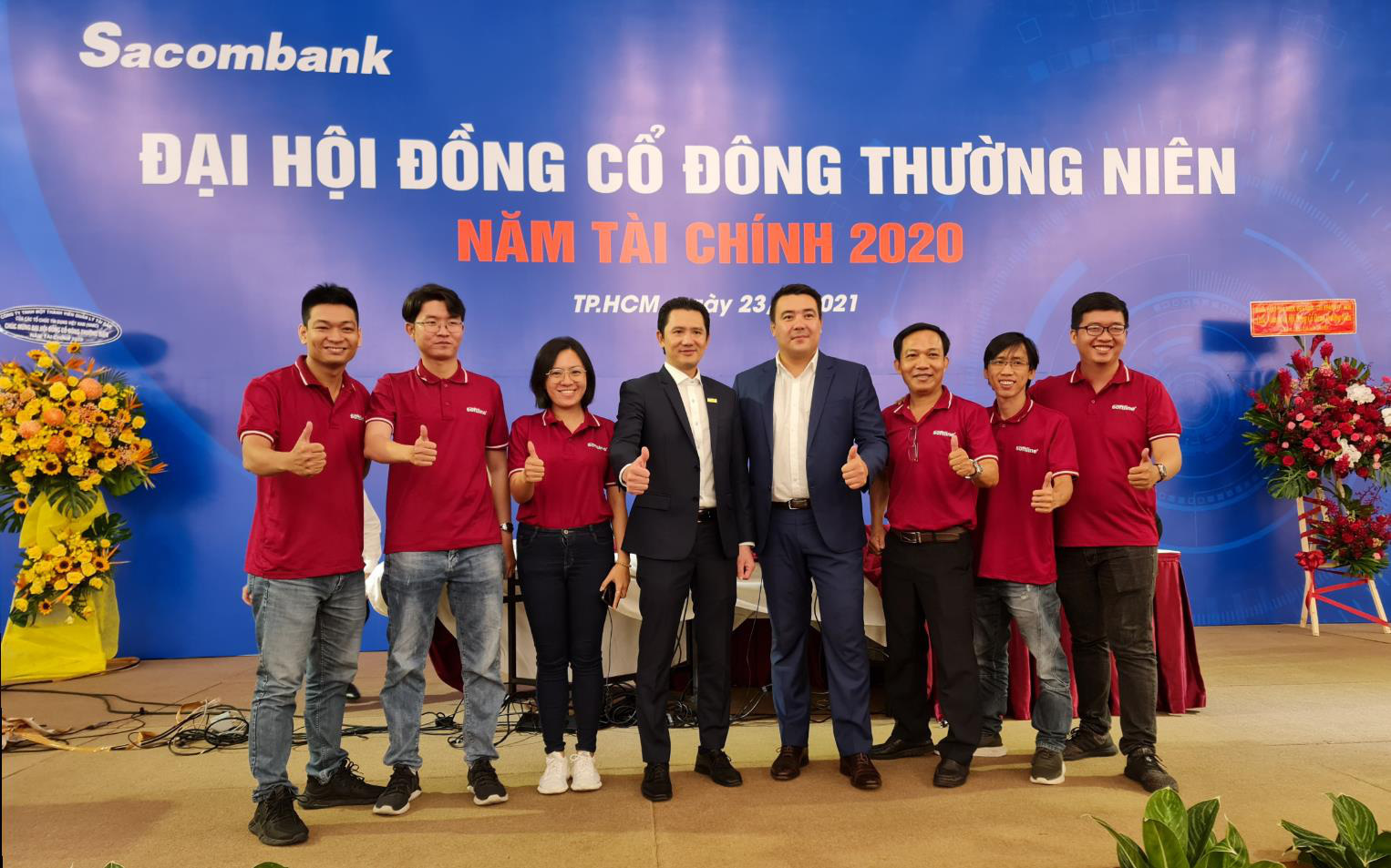 Softline hỗ trợ Sacombank tổ chức thành công Đại Hội Cổ Đông trực tuyến