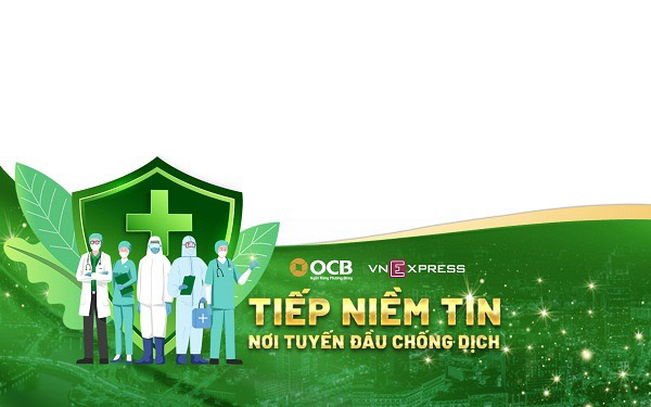 Cùng OCB tiếp niềm tin, trang bị đồ bảo hộ cho đội ngũ tuyến đầu chống dịch