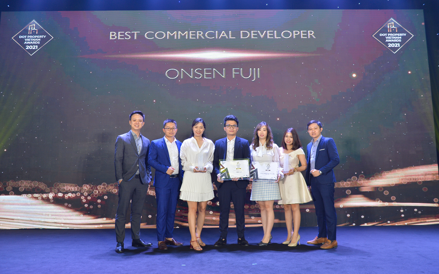 Onsen Fuji lập cú đúp giải thưởng tại Dot Property Vietnam Awards 2021