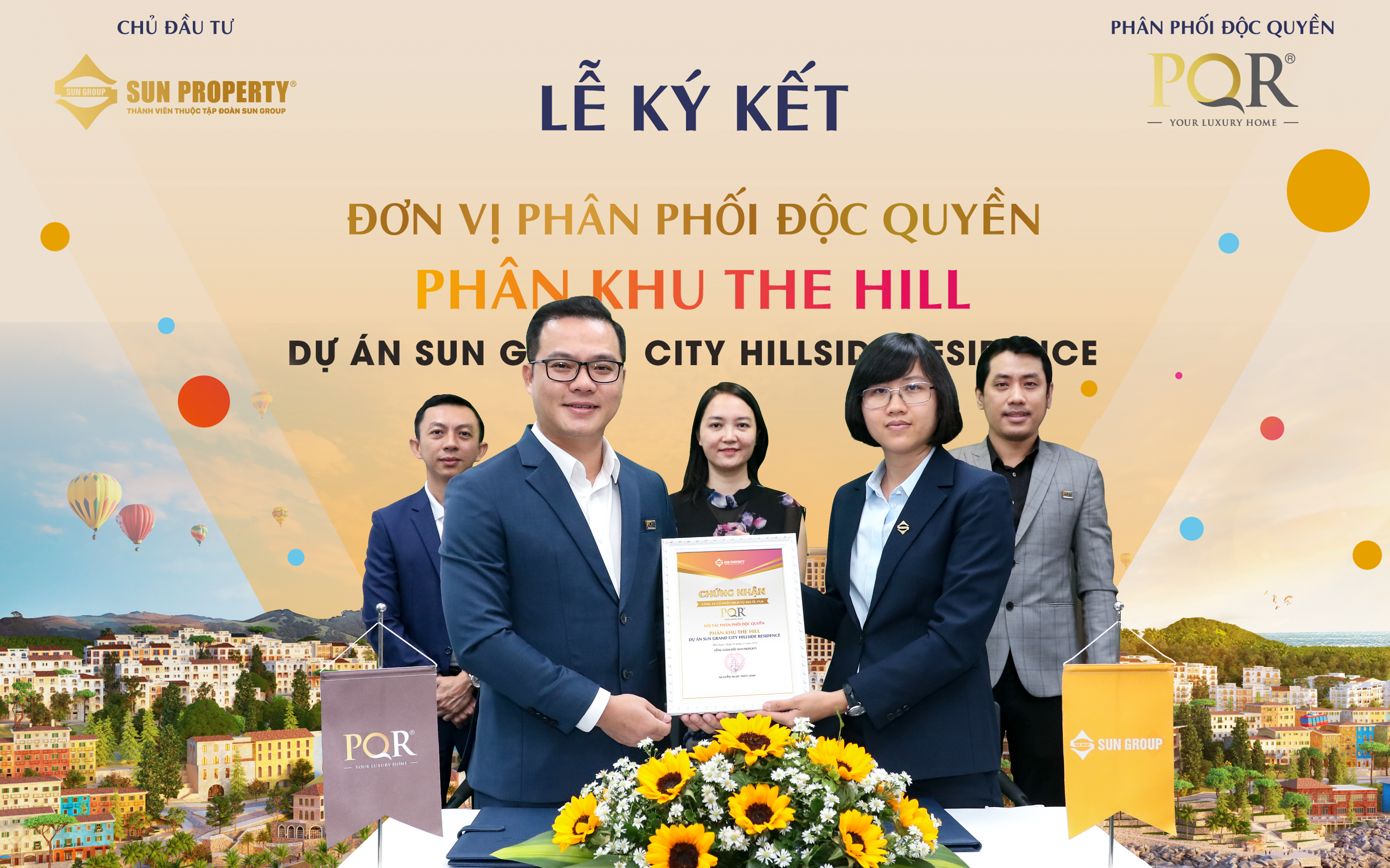 Địa ốc PQR phân phối độc quyền phân khu The Hill – Sun Grand City Hillside Residence