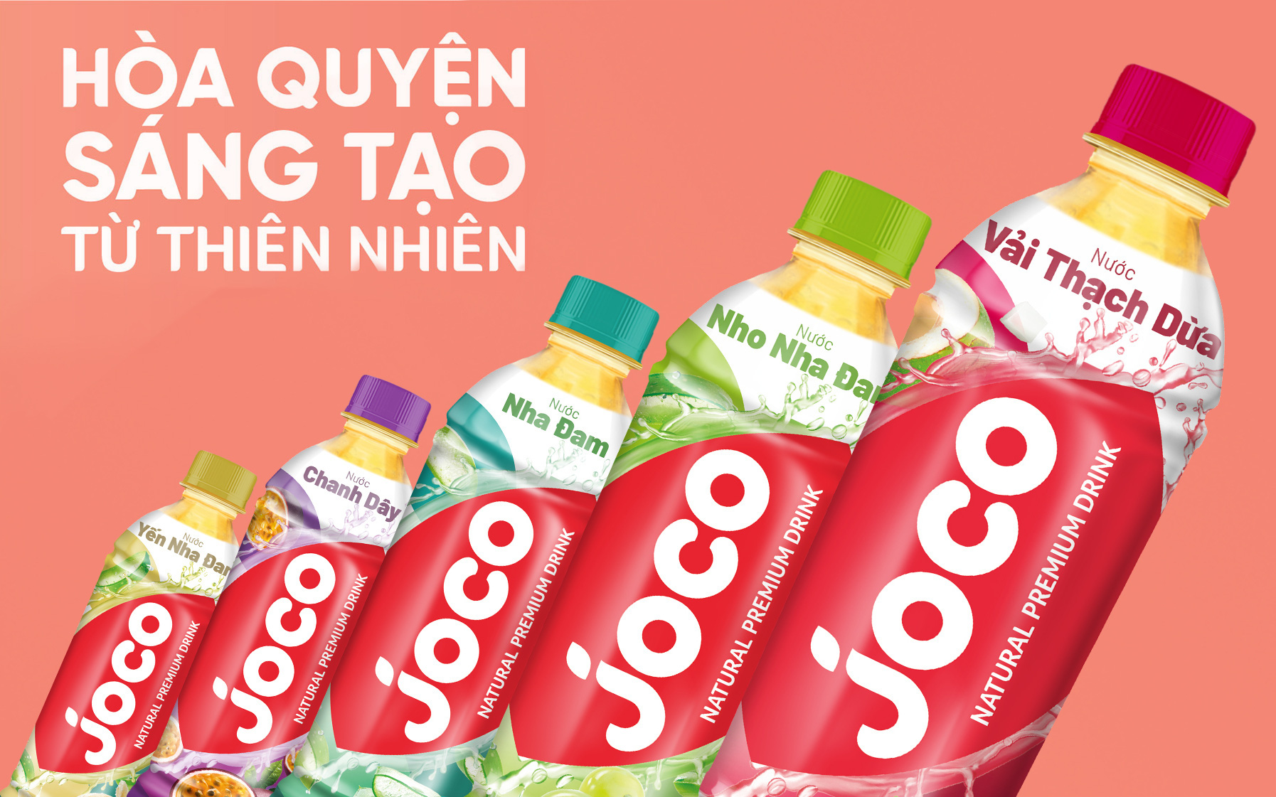 JOCO mang đến diện mạo mới cho ngành hàng nước trái cây