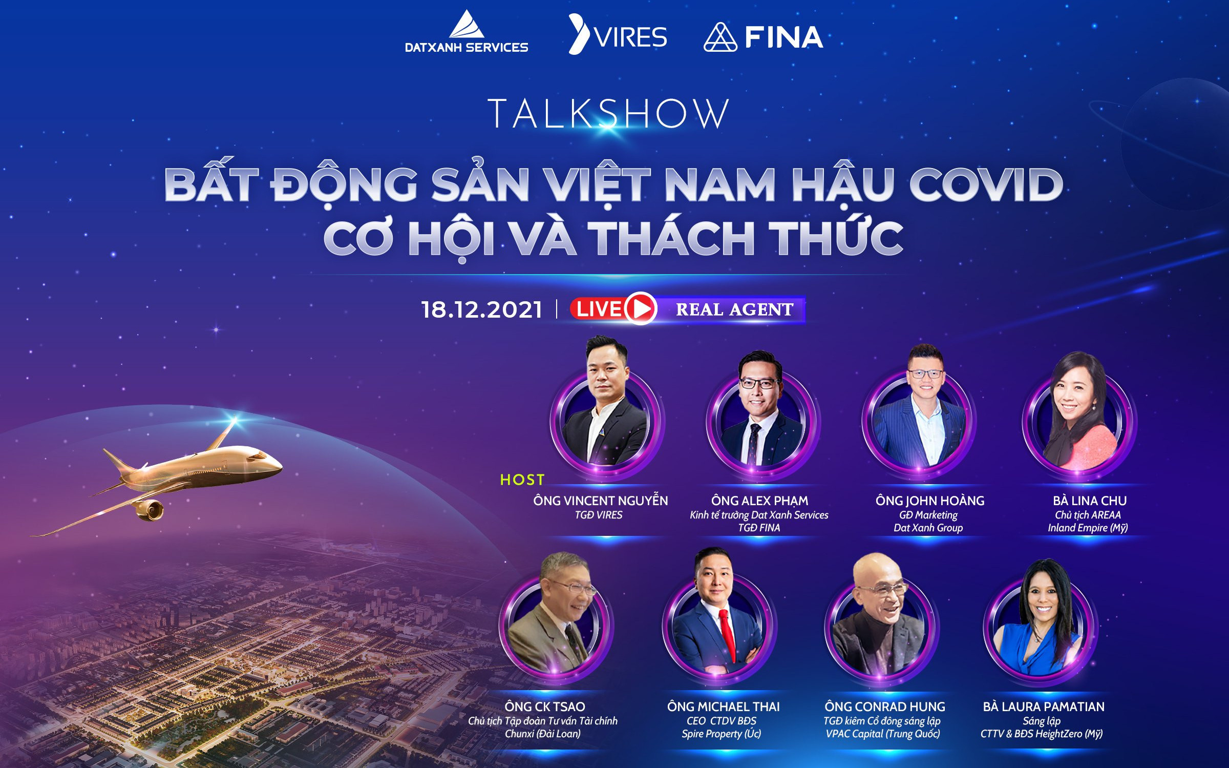 Dat Xanh Services tổ chức thành công talkshow BĐS quốc tế tại Việt Nam