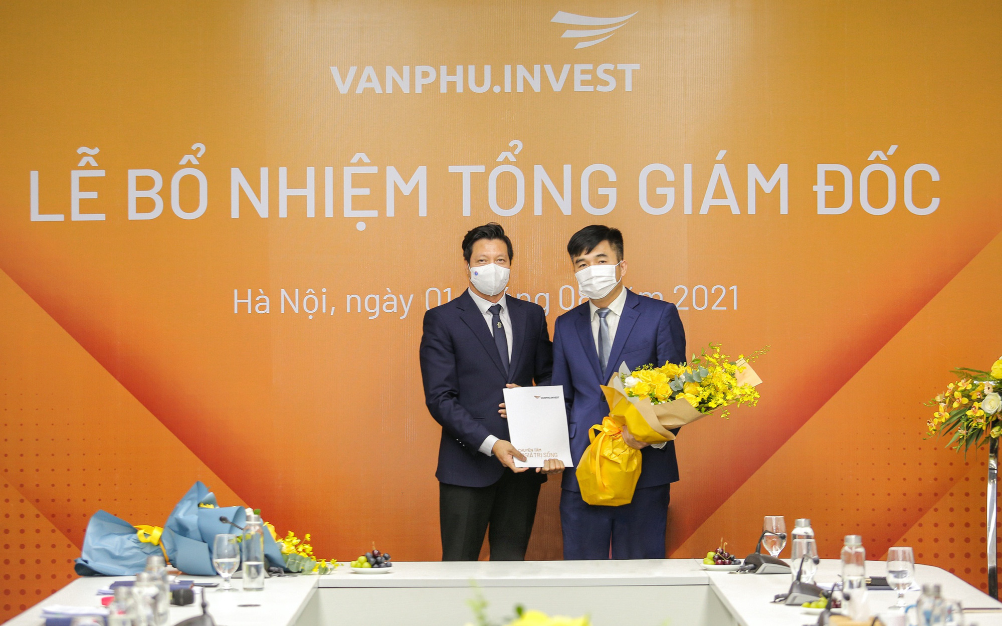 Văn Phú – Invest bổ nhiệm Tổng giám đốc mới