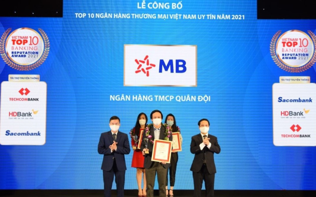 MB khẳng định uy tín, vị thế thương hiệu uy tín năm 2021