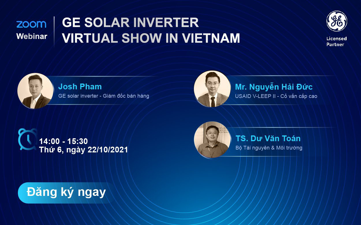 Biến tần năng lượng mặt trời GE sẽ có mặt tại Việt Nam