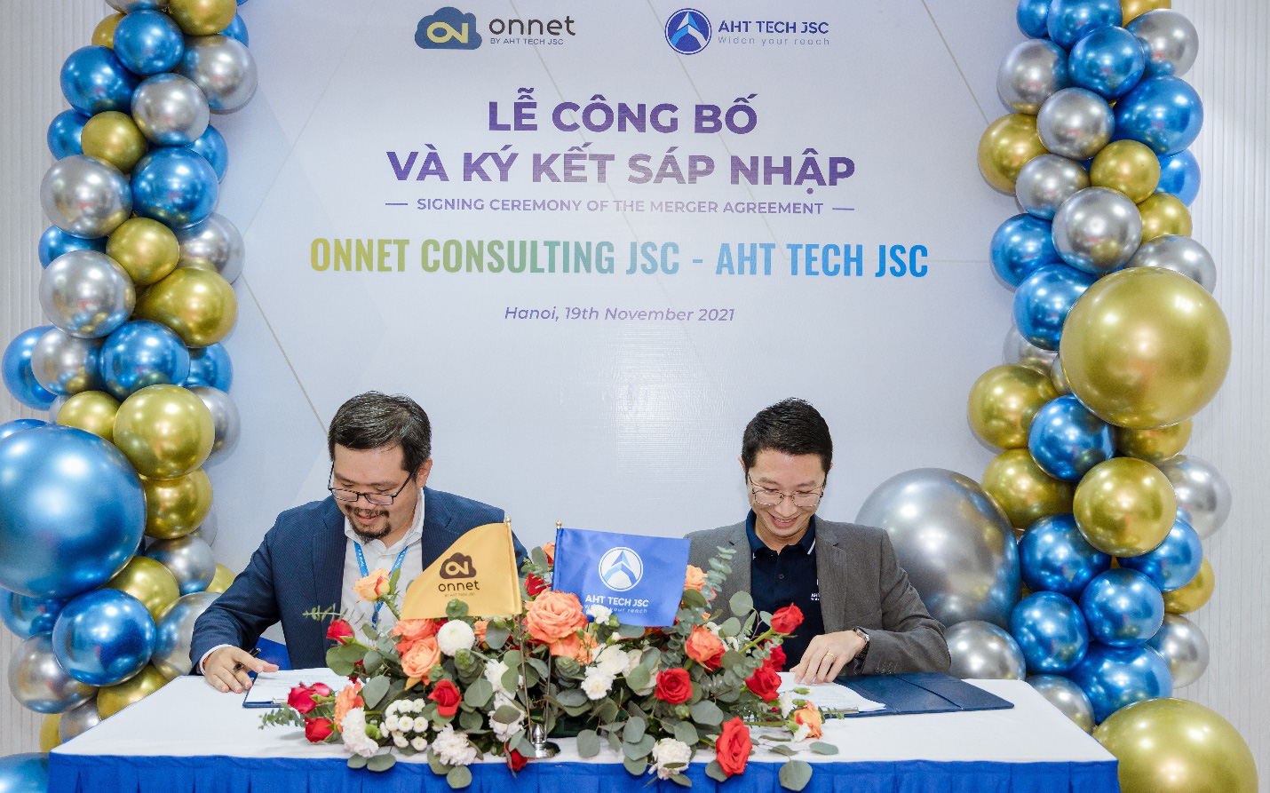 AHT TECH JSC cùng Onnet Consulting JSC phát triển bộ giải pháp chuyển đổi số toàn diện