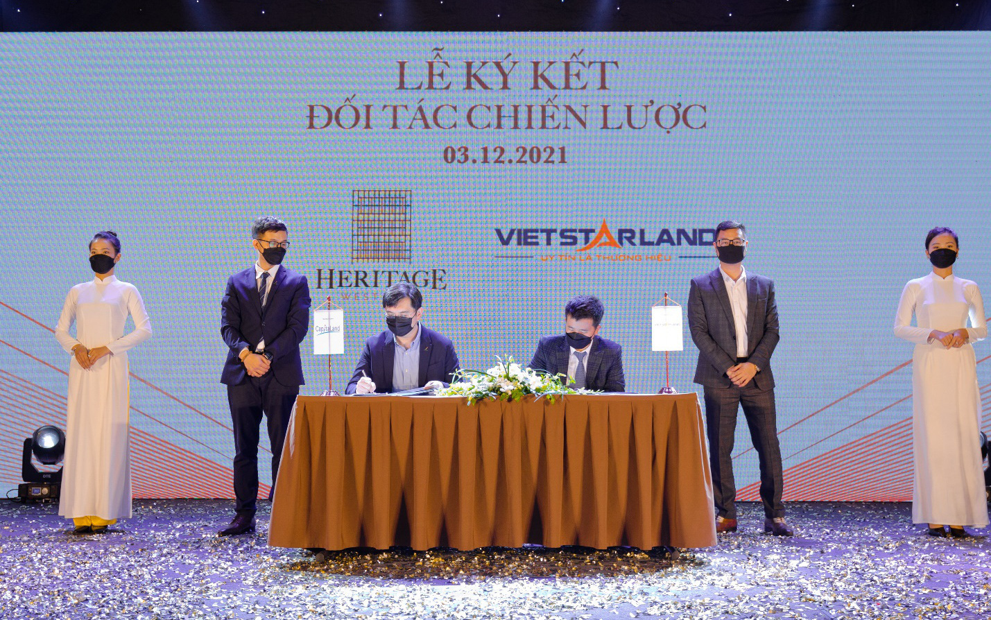 Vietstarland trở thành đại lý chiến lược của CapitaLand tại dự án Heritage West Lake