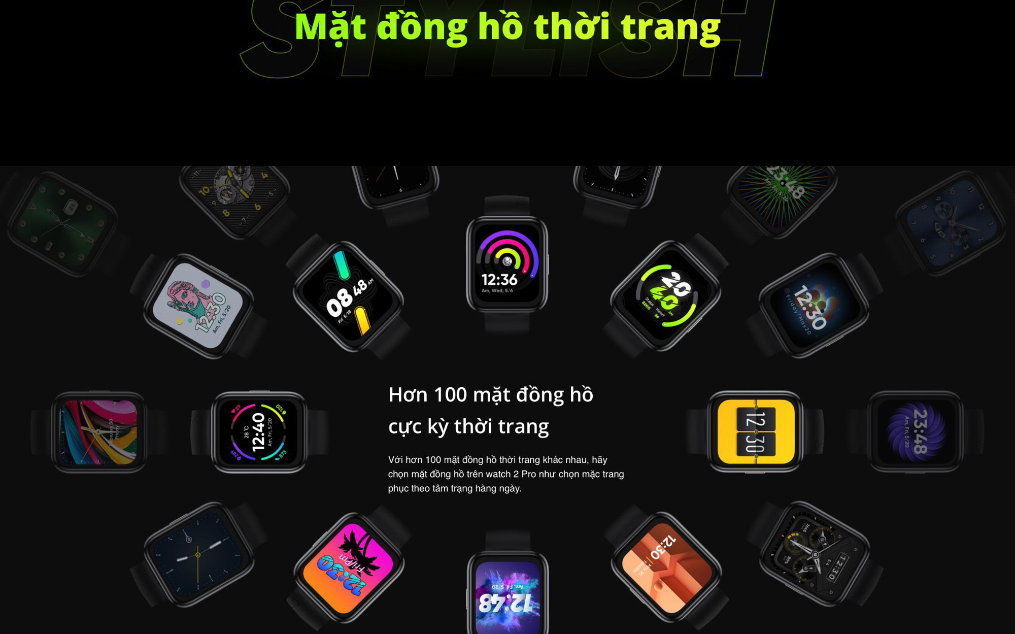 realme 2 Watch series - thế hệ đồng hồ thông minh cho giới trẻ gen Z đam mê thể thao