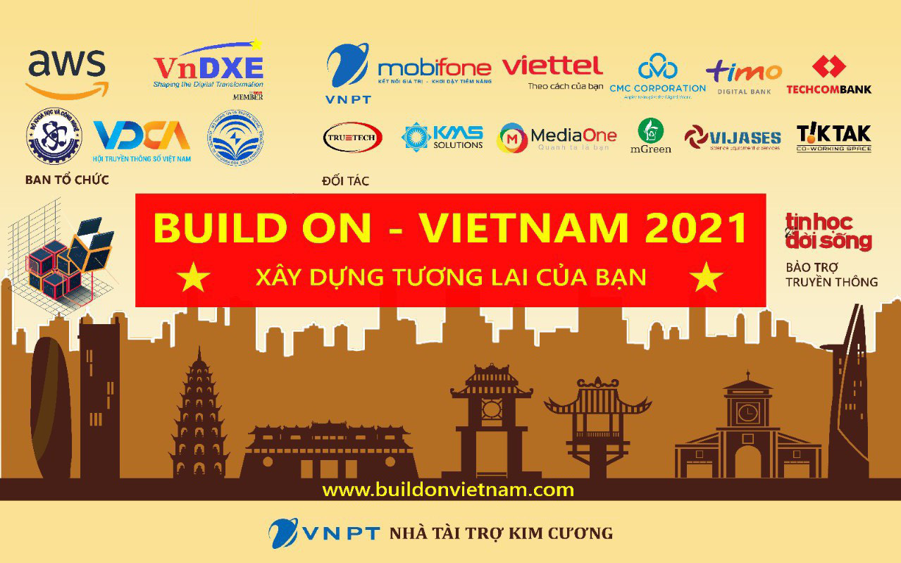 Bùng nổ sáng kiến công nghệ tại chung kết cuộc thi Hackathon “Build On, Vietnam 2021”