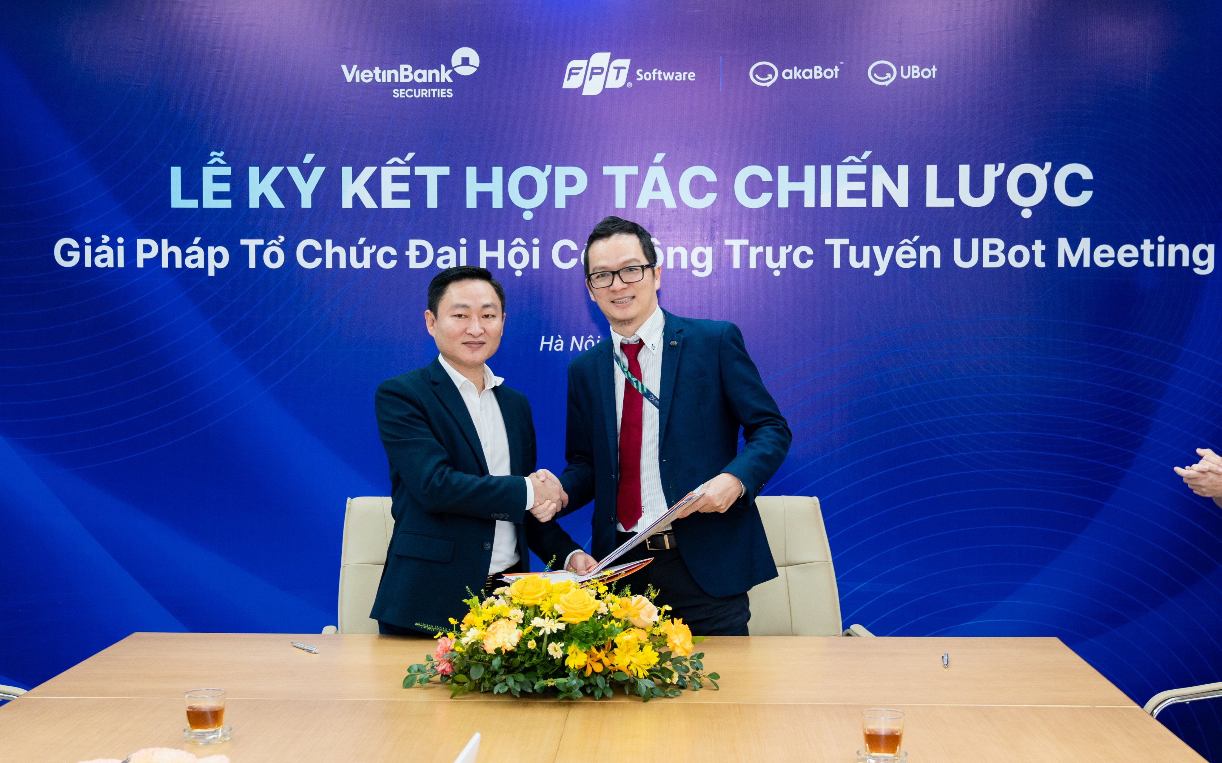 Vietinbank Securities ký kết thỏa thuận hợp tác với FPT Software