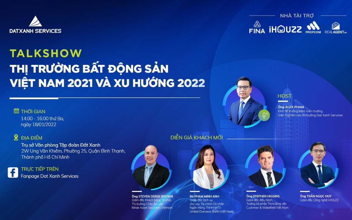 Thị trường bất động sản Việt Nam 2021 và xu hướng 2022