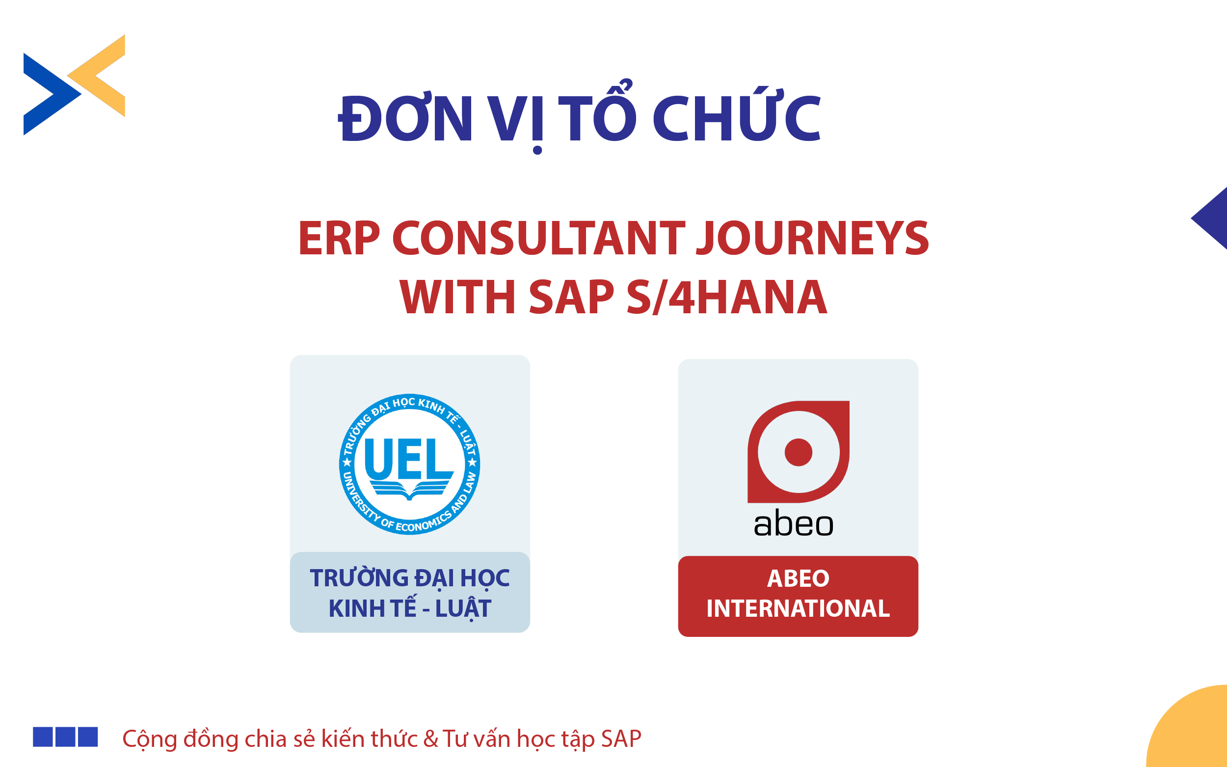 Hợp tác đào tạo SAP giữa ĐH Kinh Tế - Luật và Abeo International