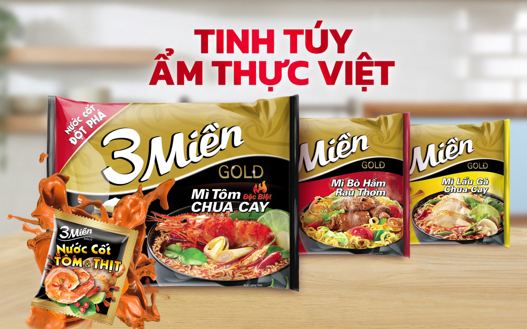 Giải mã thành tố then chốt tạo nên thành công của mì 3 Miền nước cốt